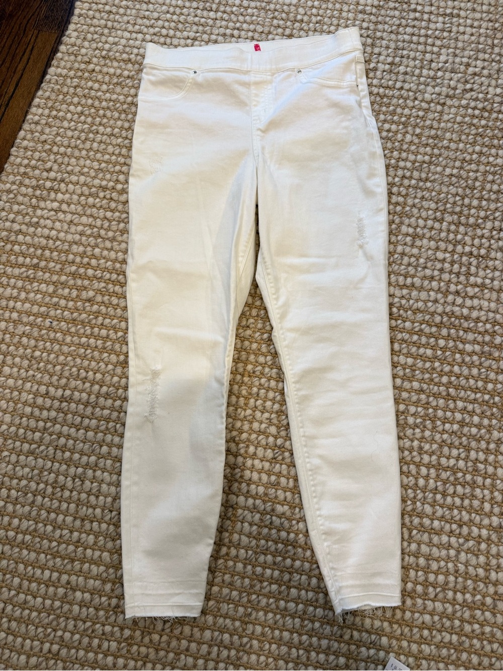 SPANX White Skinny Jean-ish Leggings